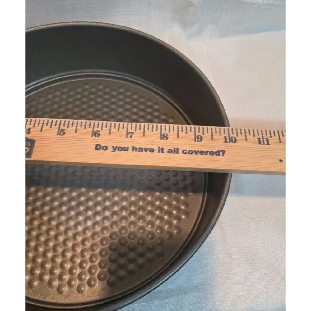 10 Inch Nonstick Springform Cheesecake Cake Pan Removable Bottom